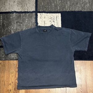 Hours Vintage Navy Men’s Drop Shoulder Short Sleeve Tee